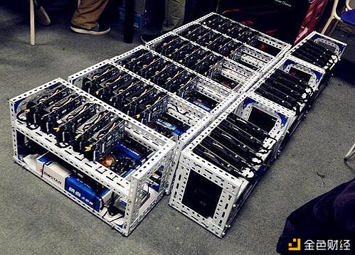 State-of-the-art Kaspa mining rigs in operation