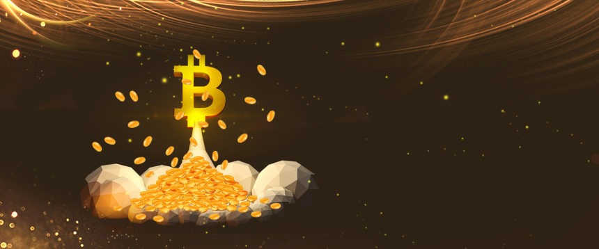 Bitcoin mining rig operating in a data center